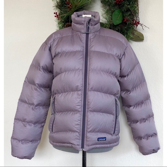 Patagonia Lavender Down Puffer Jacket 
